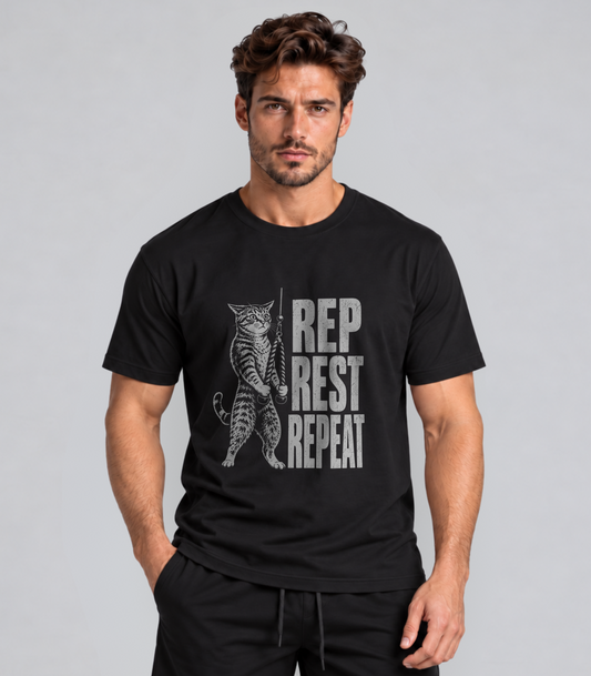 Rep Rest Repeat - Cat
