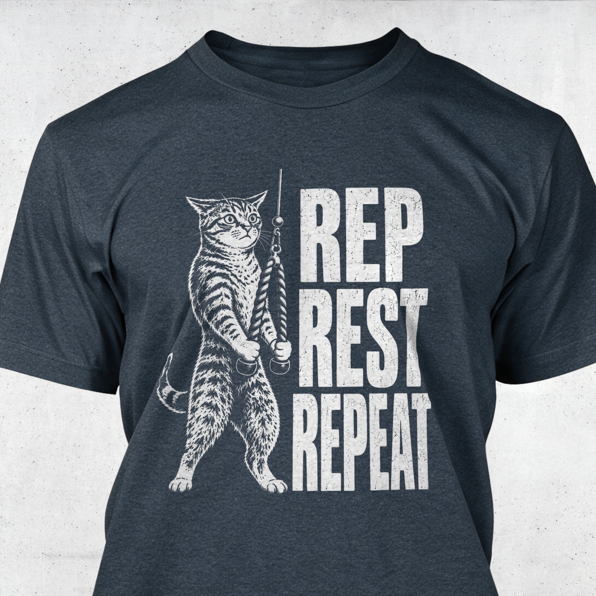 Rep Rest Repeat - Cat