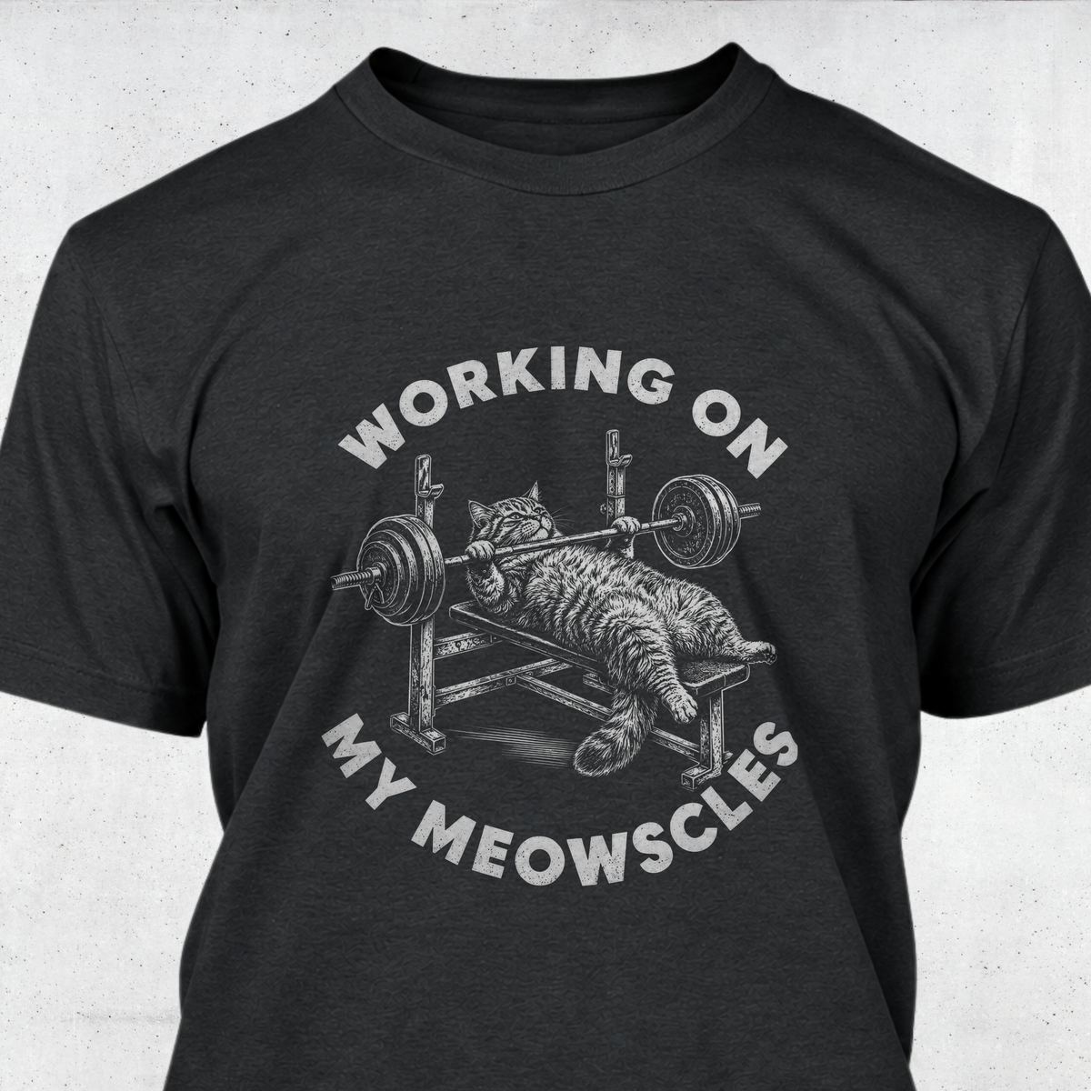 Working On My Meowscles