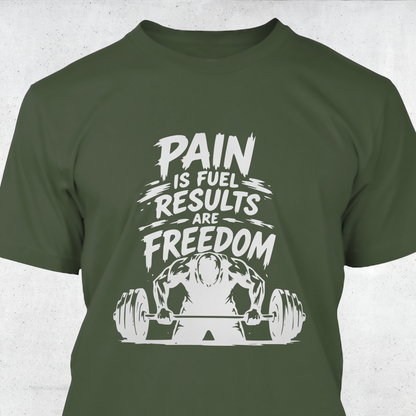 Pain Is Fuel, Results Are Freedom