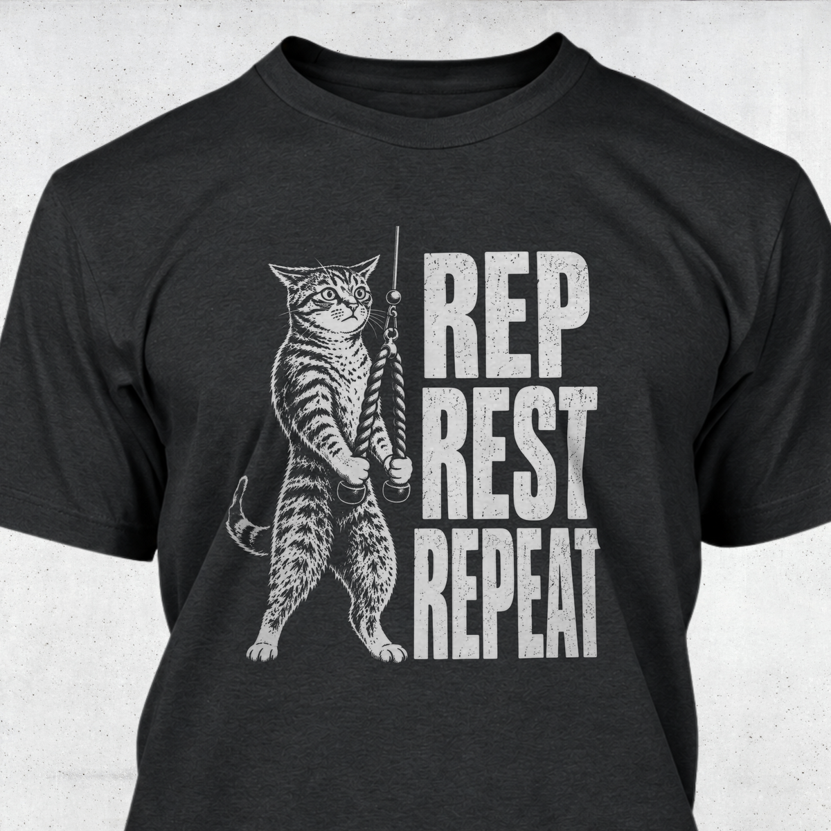Rep Rest Repeat - Cat