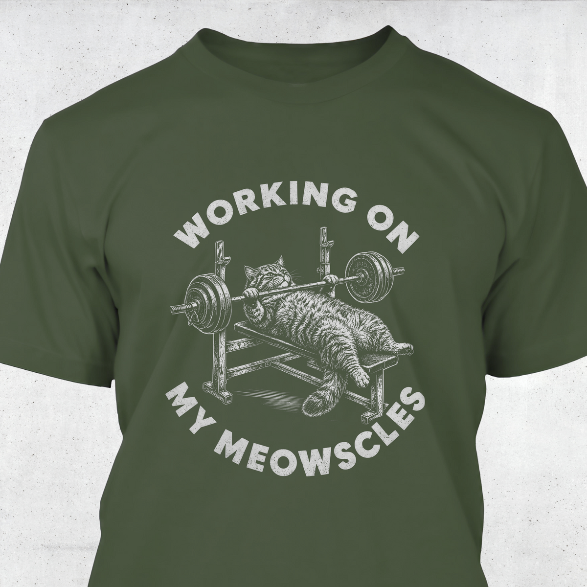 Working On My Meowscles