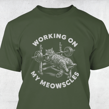 Working On My Meowscles