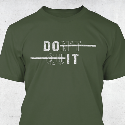 Don't Quit - Do It