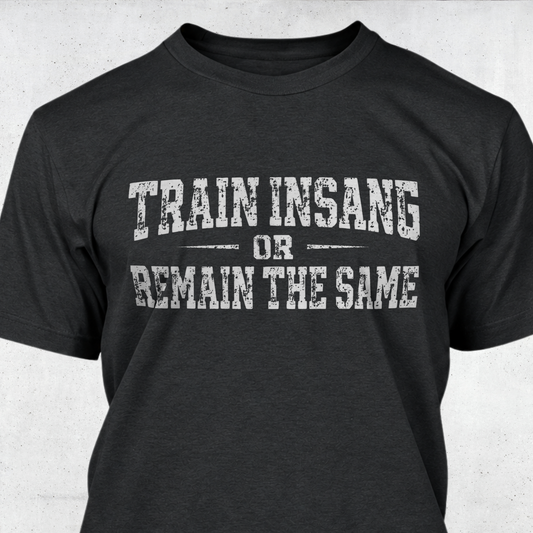 Train Insane or Remain The Same