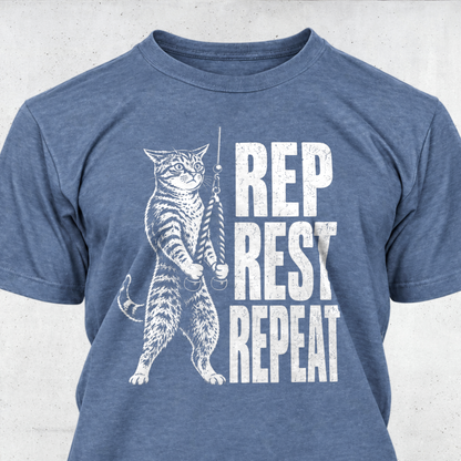 Rep Rest Repeat - Cat