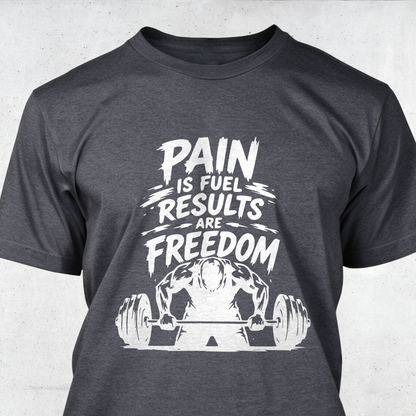 Pain Is Fuel, Results Are Freedom