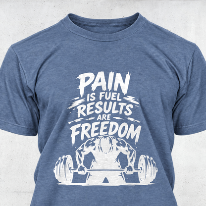 Pain Is Fuel, Results Are Freedom