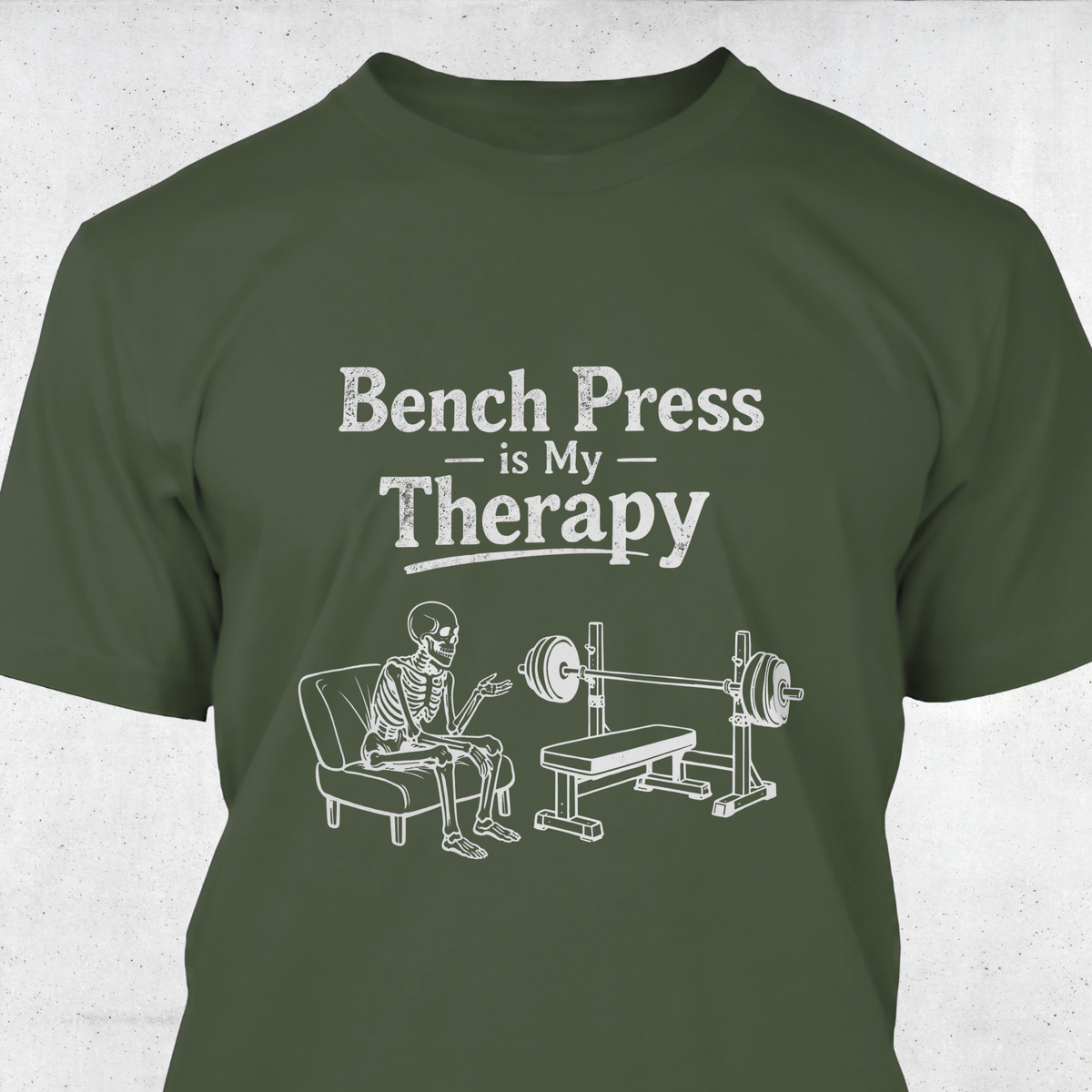 Bench Press Is My Therapy