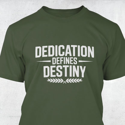 Dedication Defines Destiny