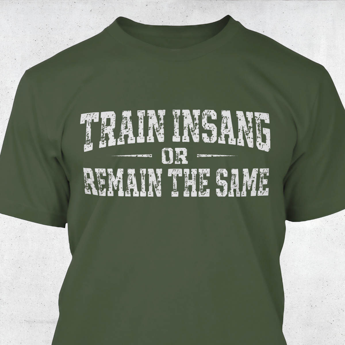 Train Insane or Remain The Same