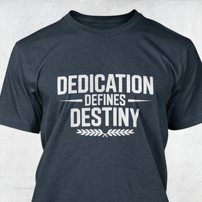 Dedication Defines Destiny
