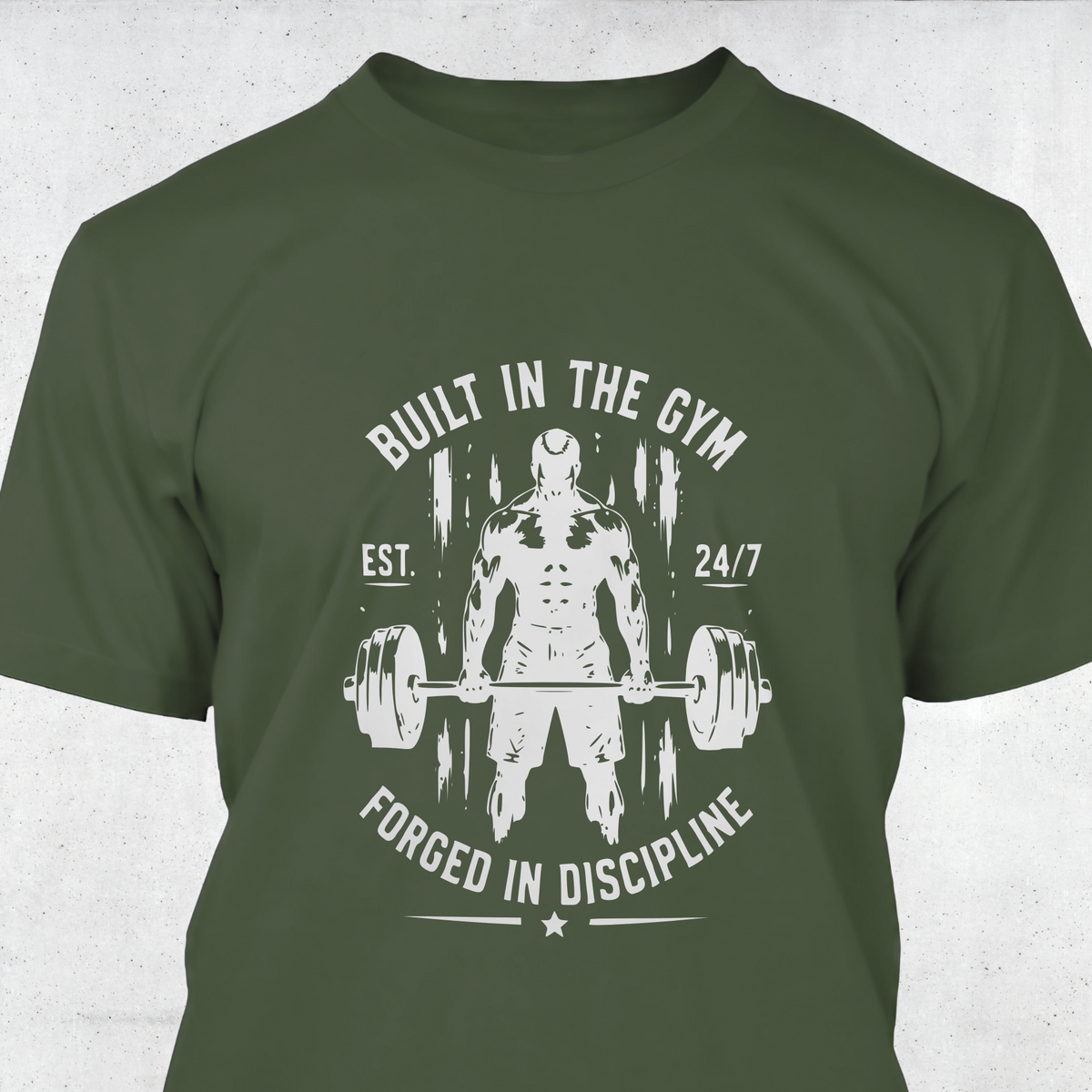 Built in the Gym Forged in Discipline