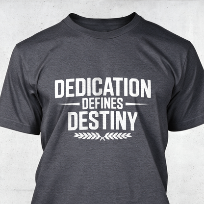 Dedication Defines Destiny