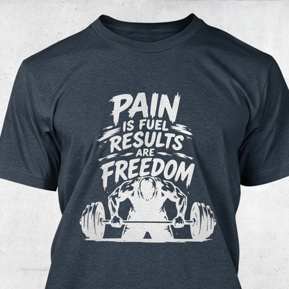 Pain Is Fuel, Results Are Freedom